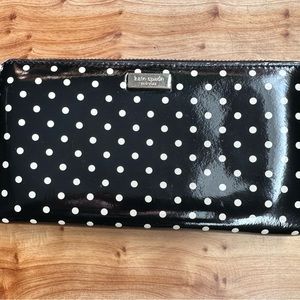 Kate Spade EUC Polka dot wallet